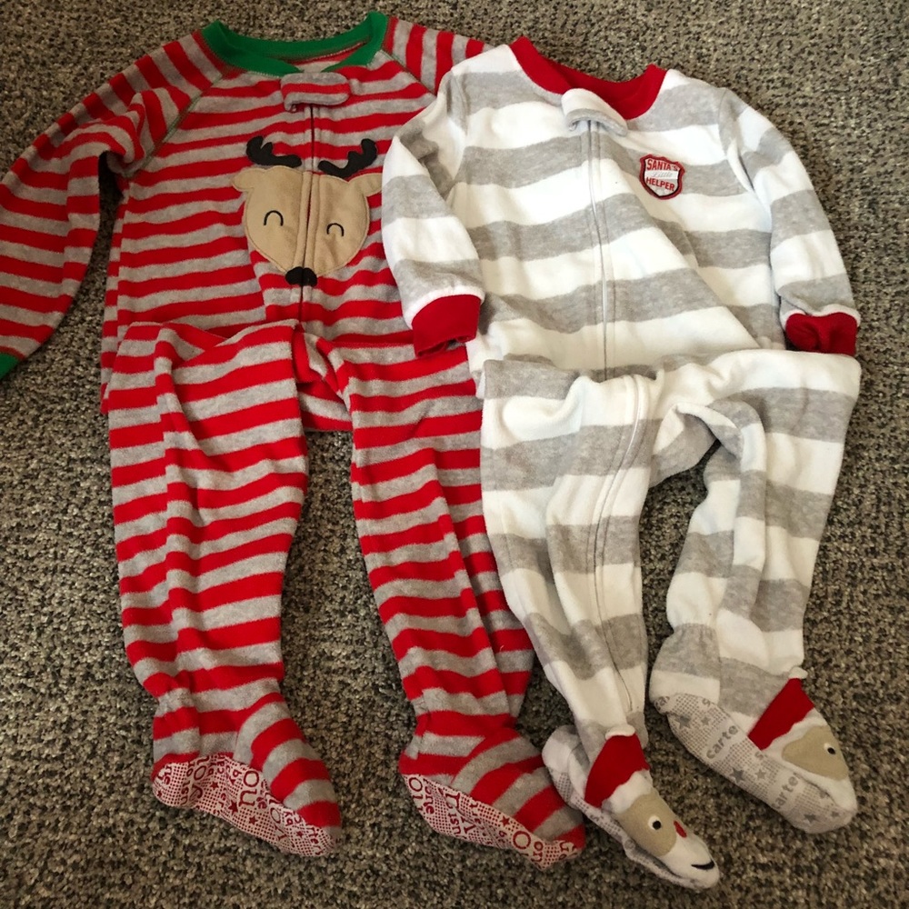 Carter’s 12 month fleece pajamas